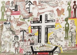 Carlo Zinelli - Untitled