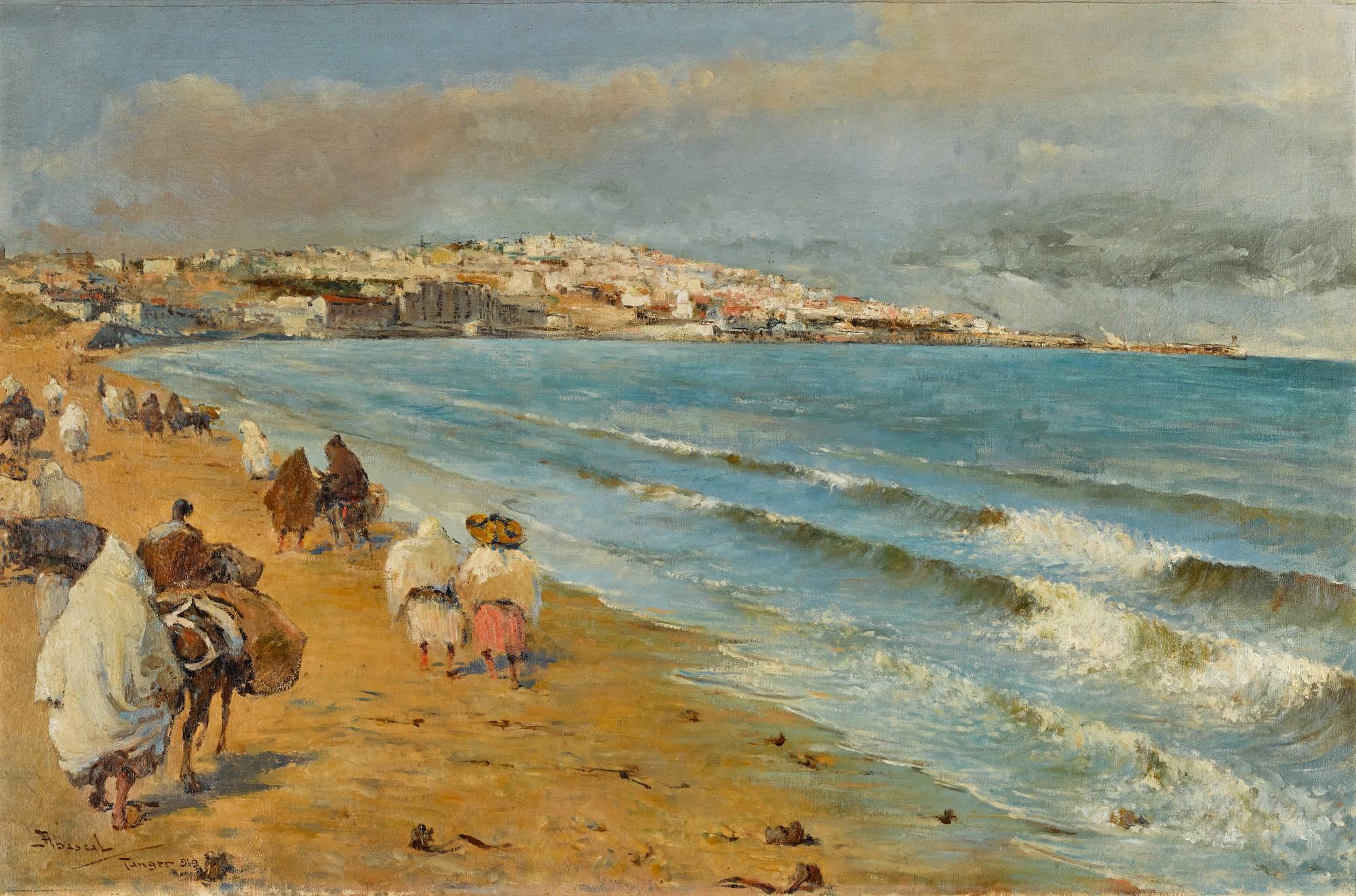 Carlos Abascal - The Beach, Tangier