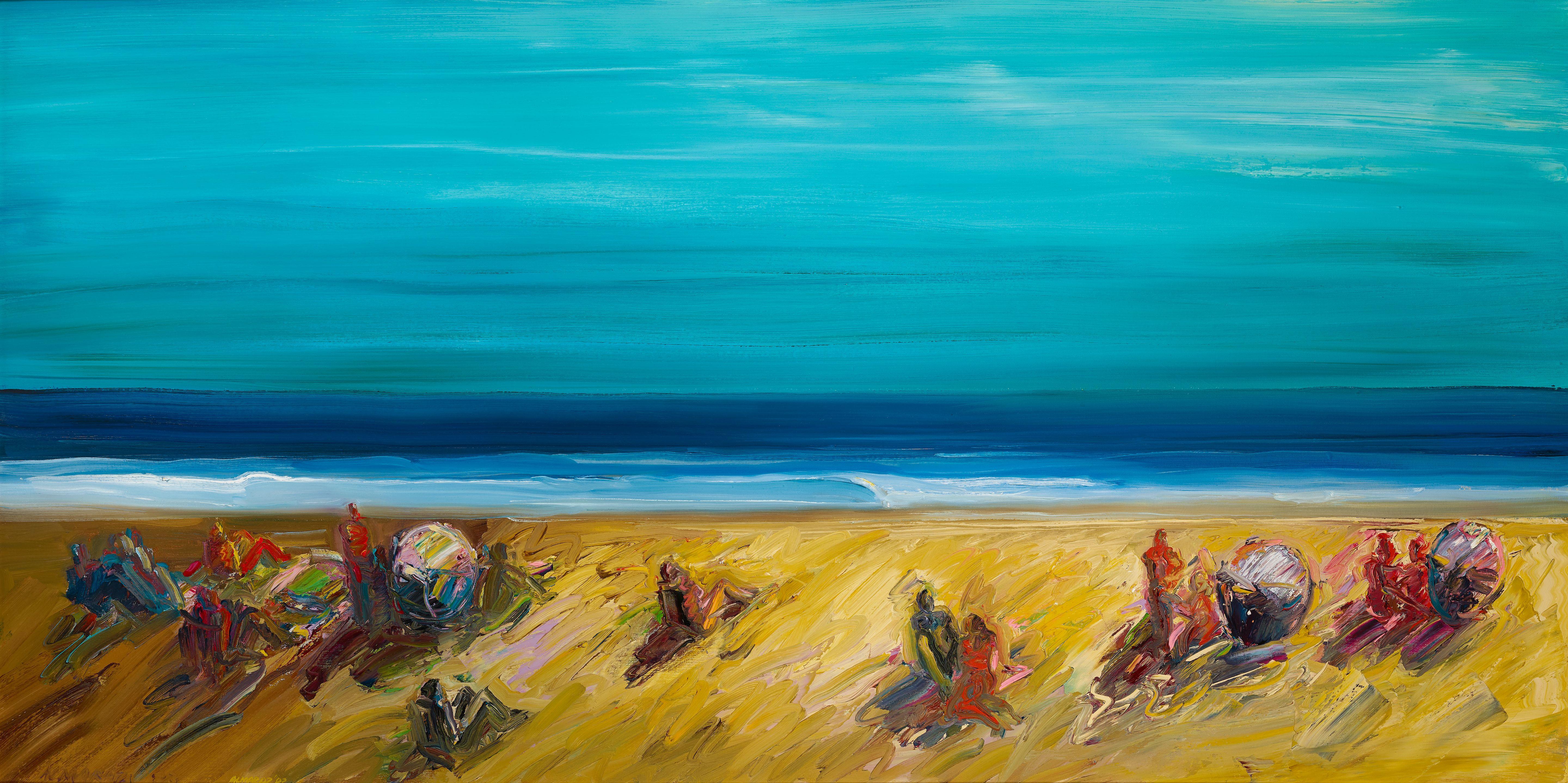 Carlos Almaráz - Sunset Beach, 1983