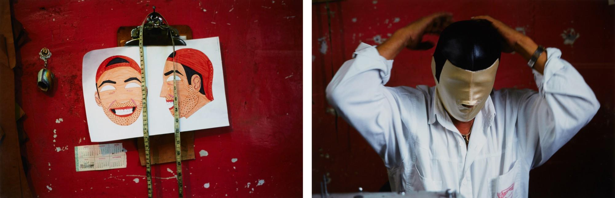 Carlos Amorales - Amorales Drawing Design & Unfinished Mask