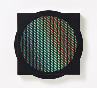 Carlos Cruz-Diez - »Chromointerférence Manipulable«