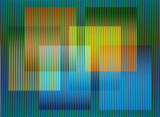 Carlos Cruz-Diez - Color Aditivo Elorsa