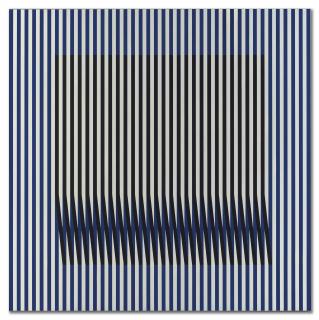 Carlos Cruz-Diez - Induction Du Jaune Avec Le Bleu Klein