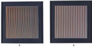 Carlos Cruz-Diez - Physichromie #1255; Physichromie #1256