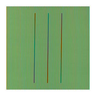 Carlos Cruz-Diez - Série Semana, Sabado, 2013
