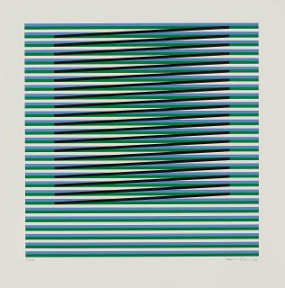 Carlos Cruz-Diez - Untitled from the Kinetic Portfolio: Asis; Cruz-Diez; Demarco; Sempere; Sobrino