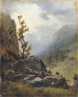 Carlos de Haes - Paisaje Montañoso