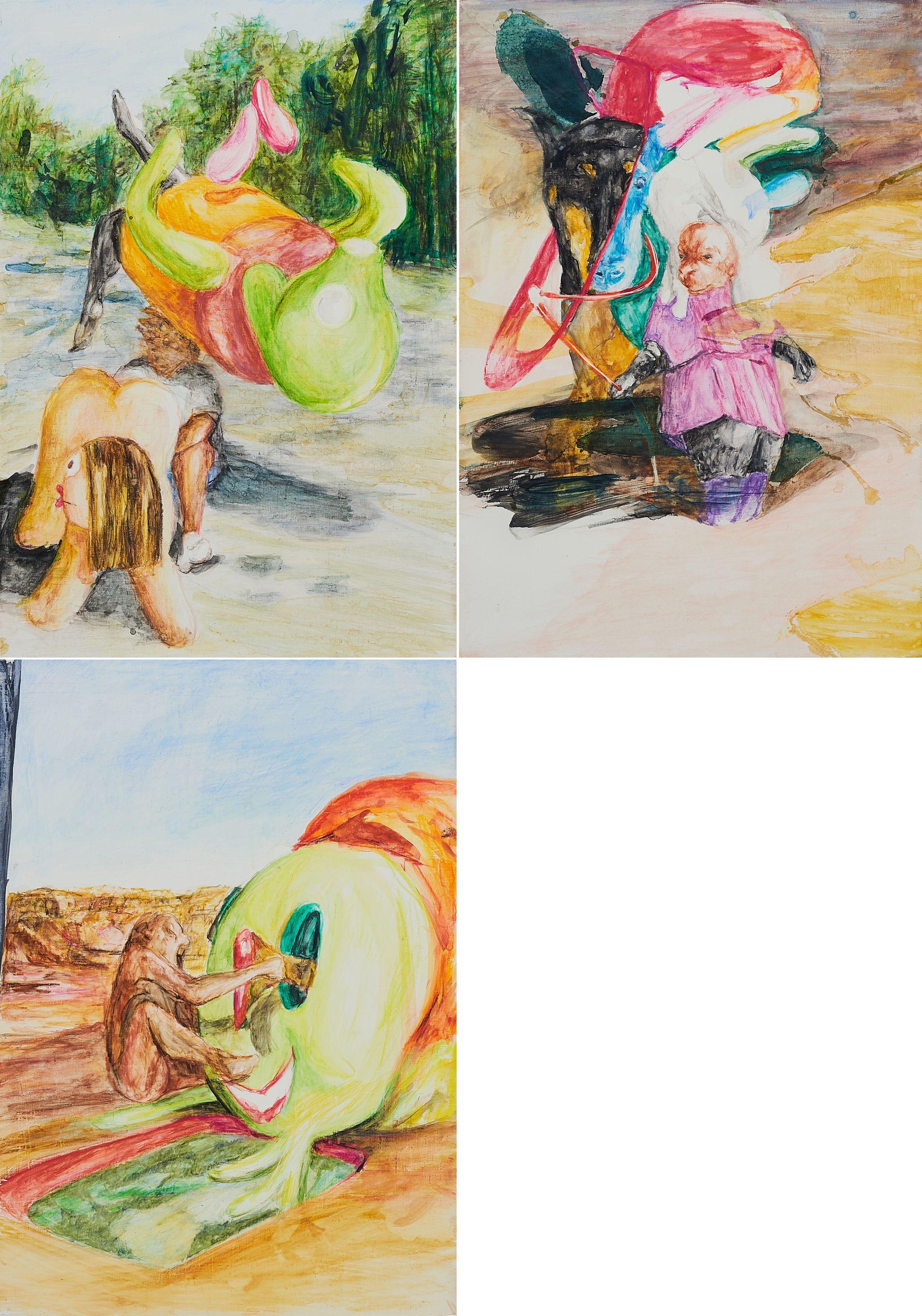 Carlos De Los Ríos - Ohne Titel (3-teiliges Werk).