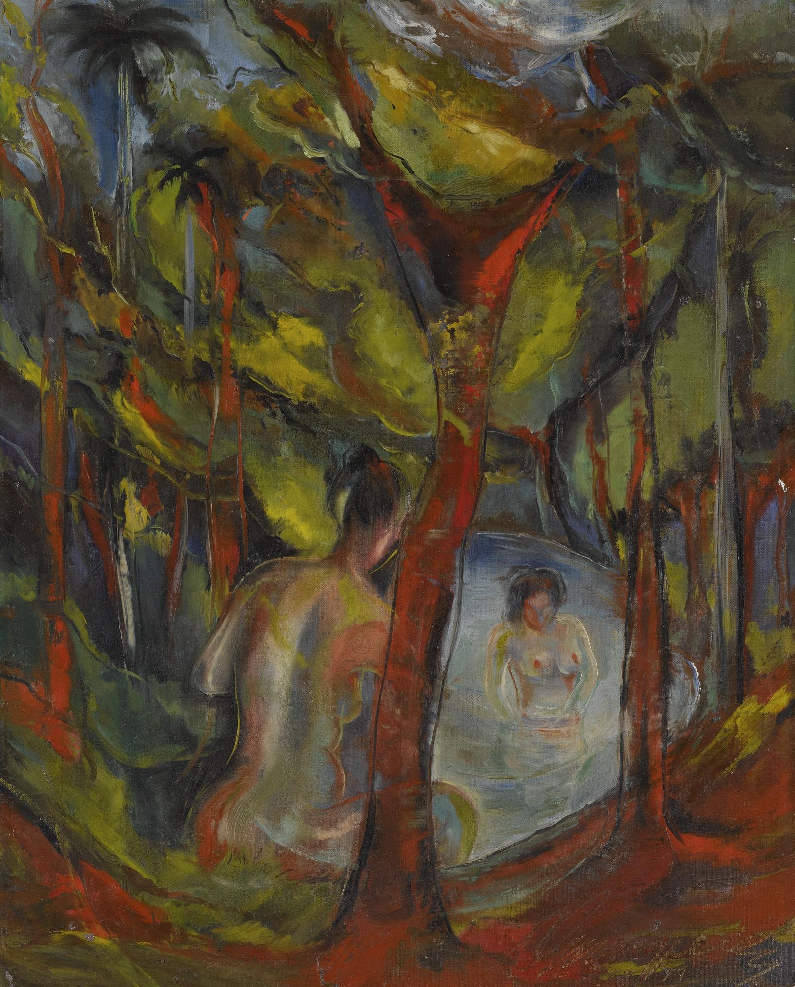 Carlos Enríquez - Bañistas