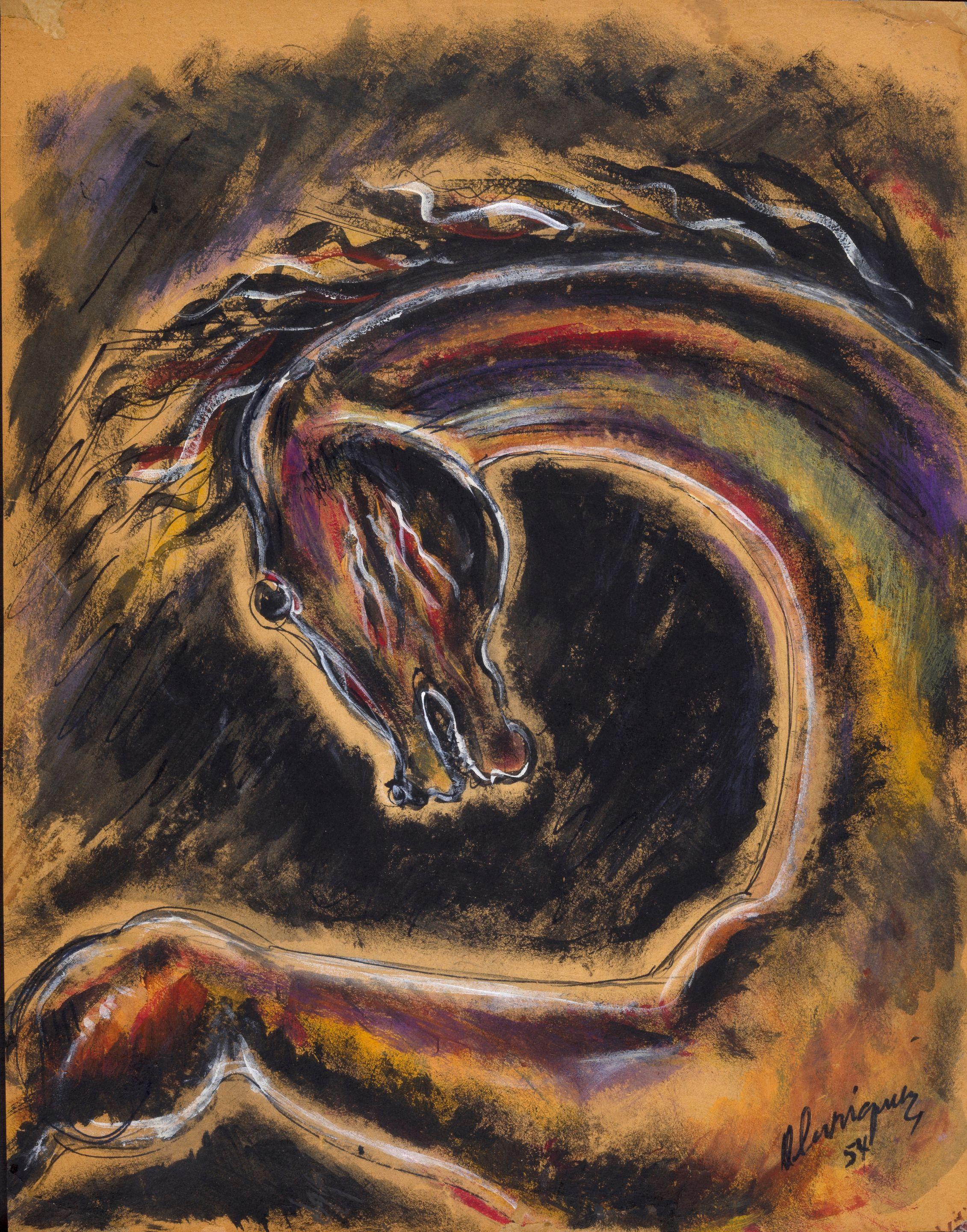 Carlos Enríquez - Caballo