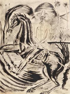 Carlos Enríquez - Jinete