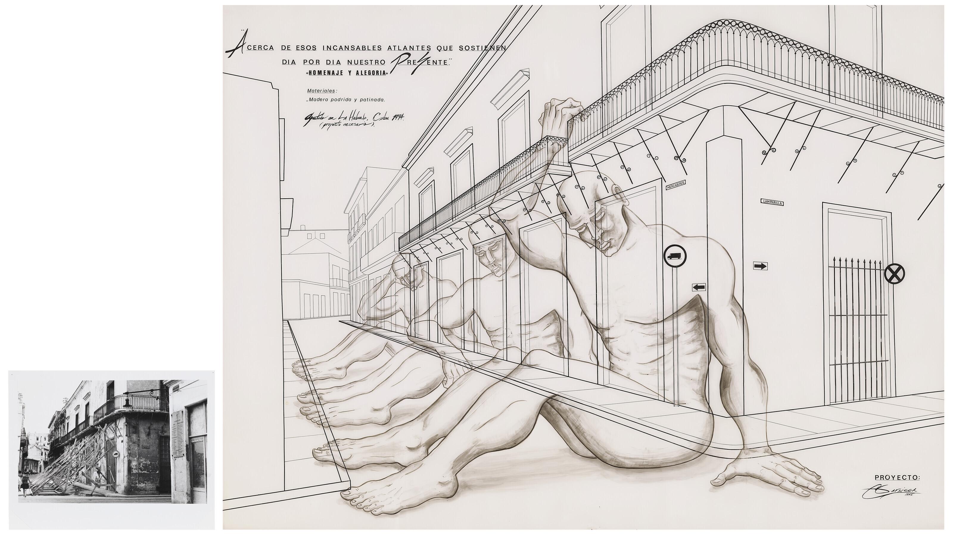 Carlos Garaicoa - Acerca de esos incansables atlantes que sostienen día por día nuestro presente