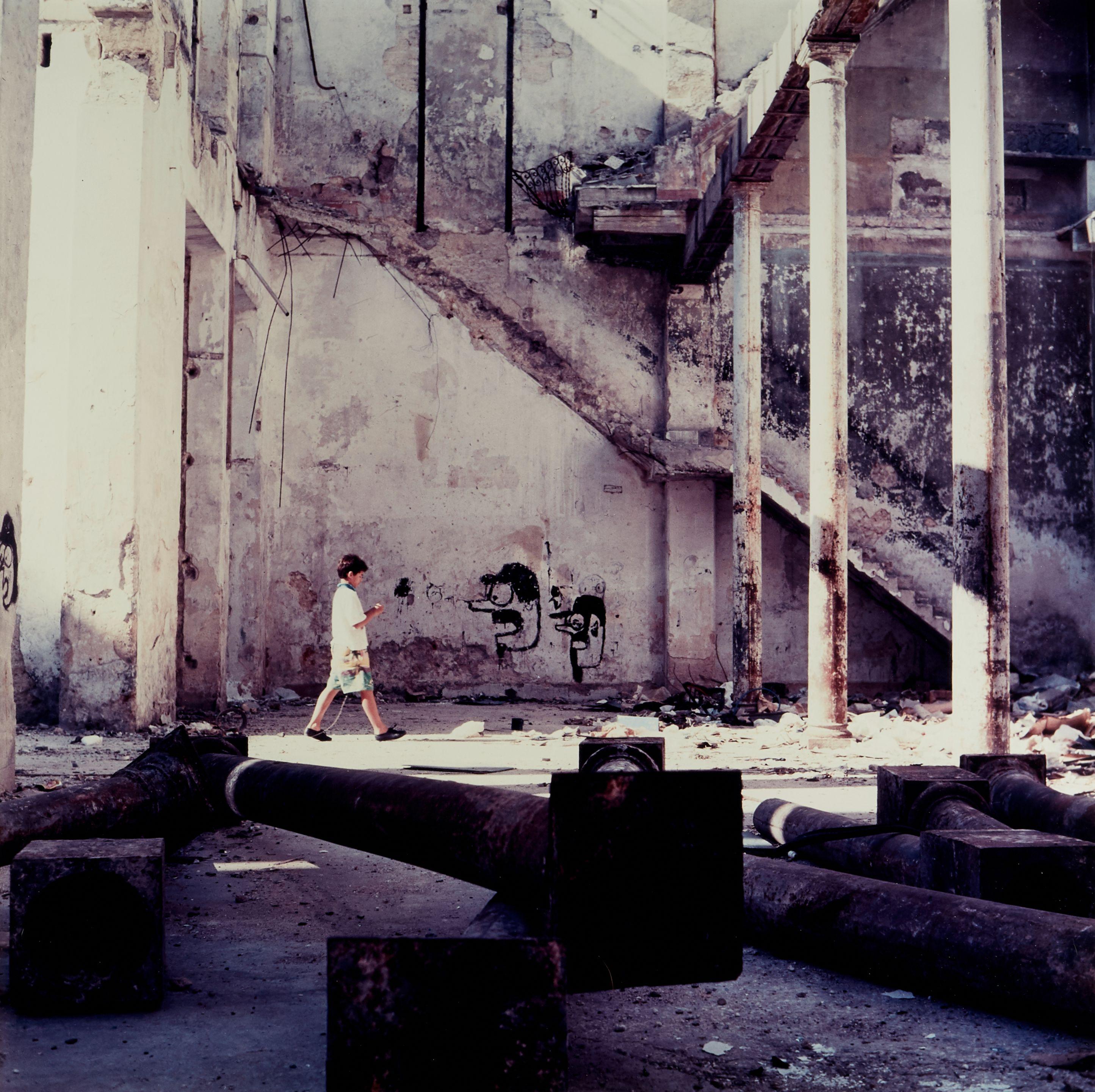 Carlos Garaicoa - Dos Cabezas (Graffiti Con Nino); And Jardin Cubano 2