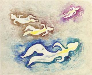 Carlos Merida - El baño