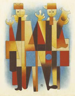 Carlos Mérida - El encantador de pájaros