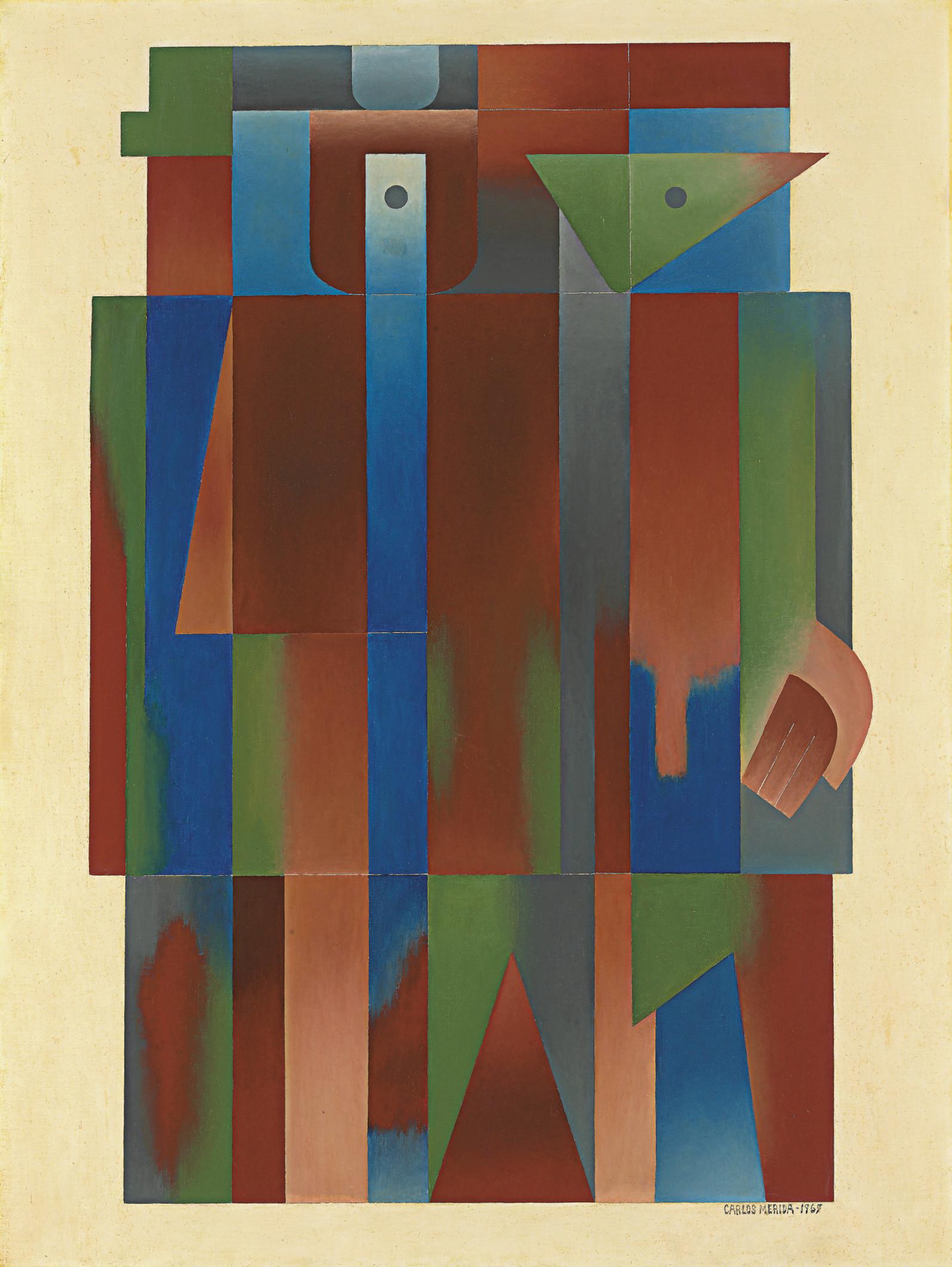 Carlos Mérida - El pájaro alucinado