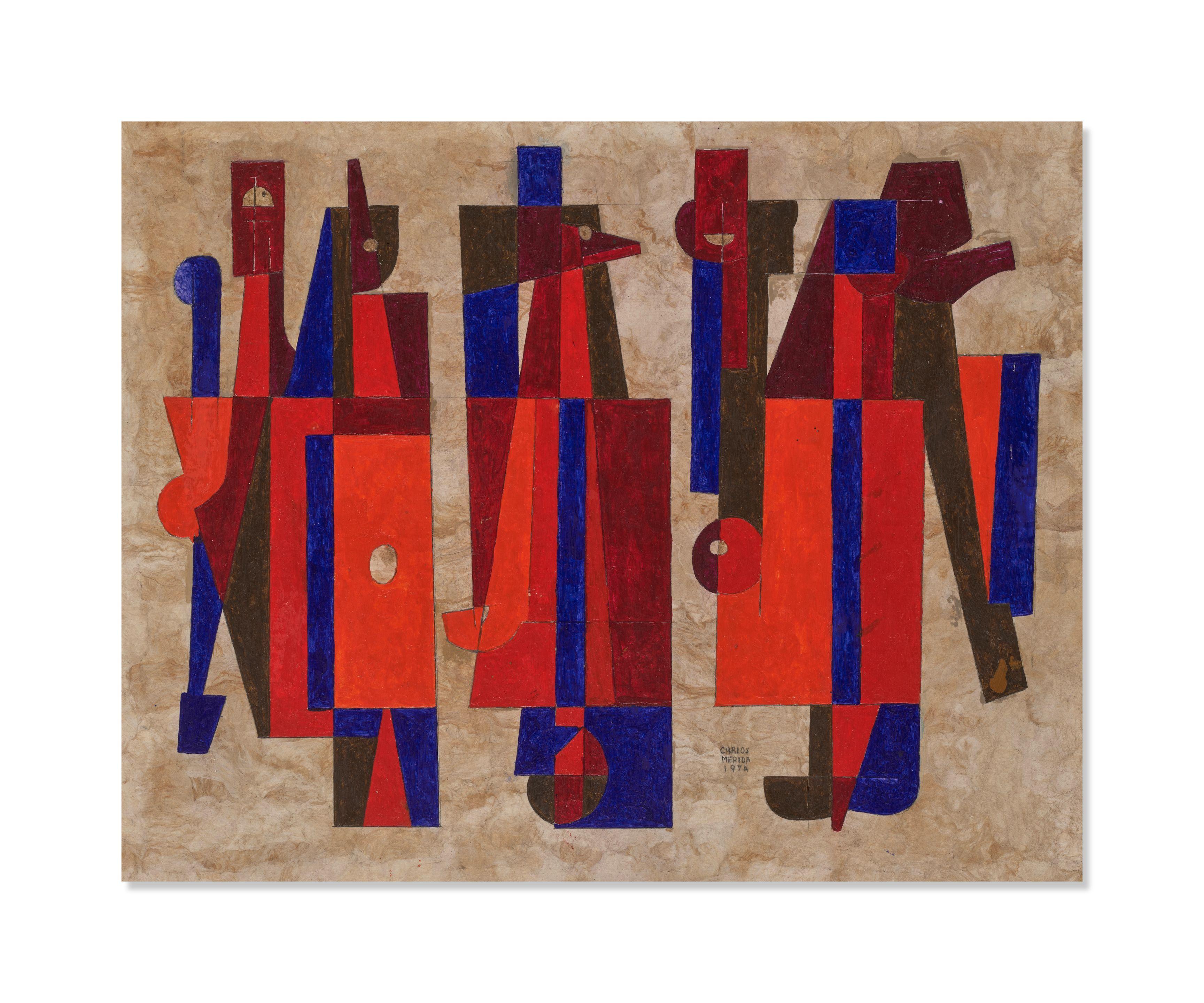 Carlos Mérida - Espectro En Rojo