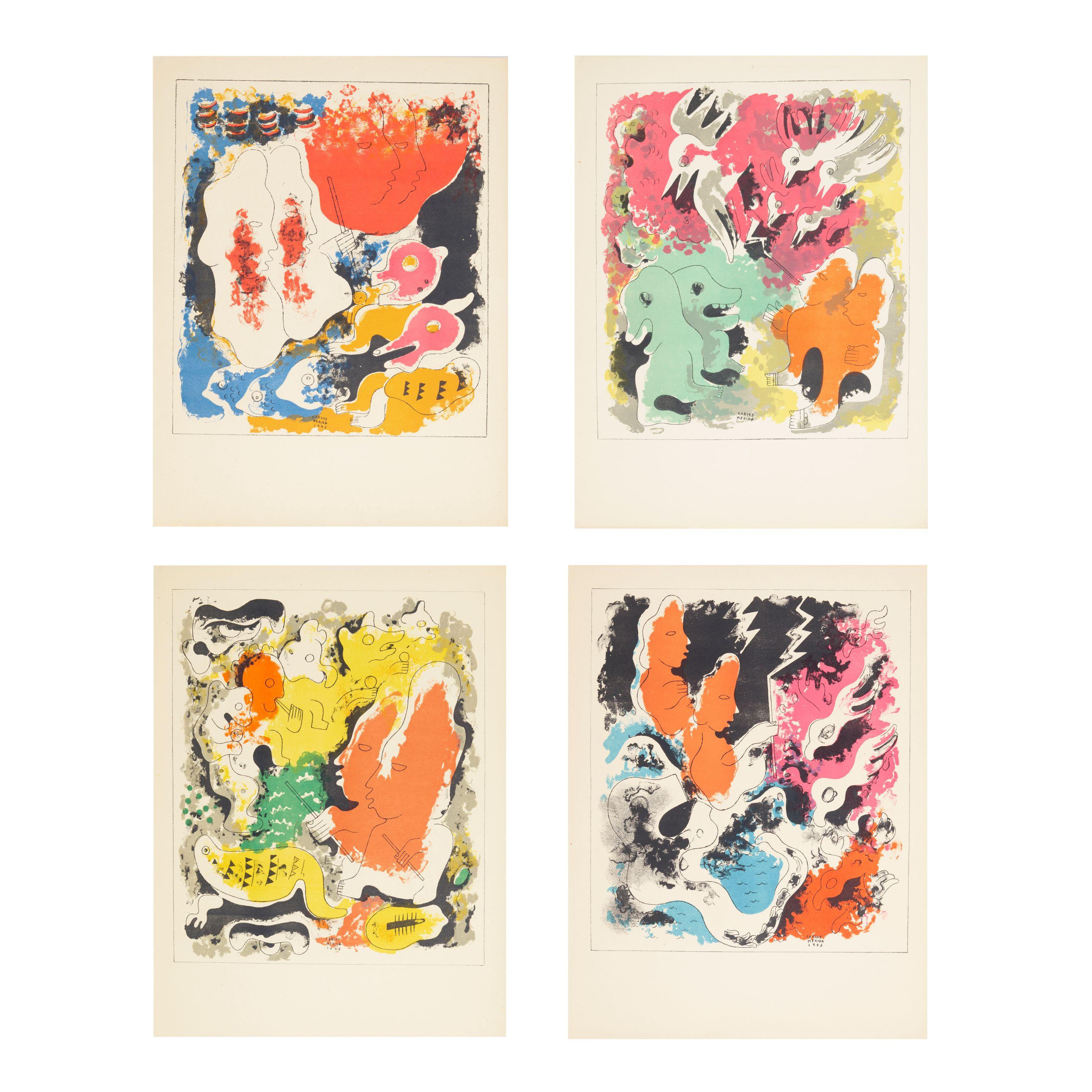 Carlos Mérida - Estampas del Popol-Vuh