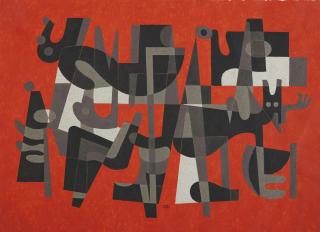 Carlos Mérida - Huichol 18