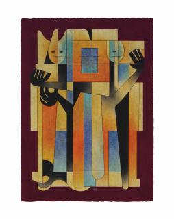 Carlos Mérida - La diosa ubicua