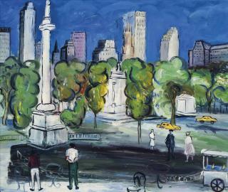 Carlos Nadal - Columbus circle, New York