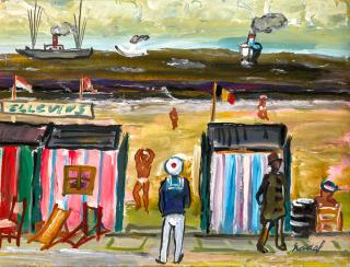 Carlos Nadal - La Plage Belge