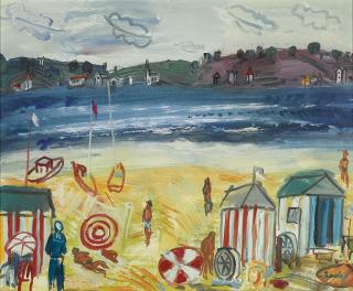 Carlos Nadal - La Playa De Sitges (The Beach In Sitges)