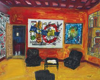 Carlos Nadal - Le salon rouge