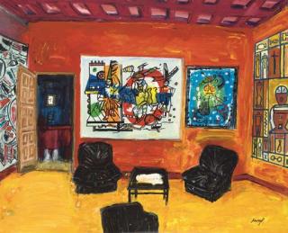 Carlos Nadal - Le salon rouge