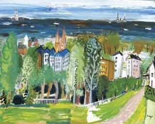 Carlos Nadal - Village, Francia