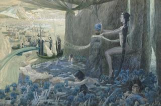 Carlos Schwabe - Le Destin