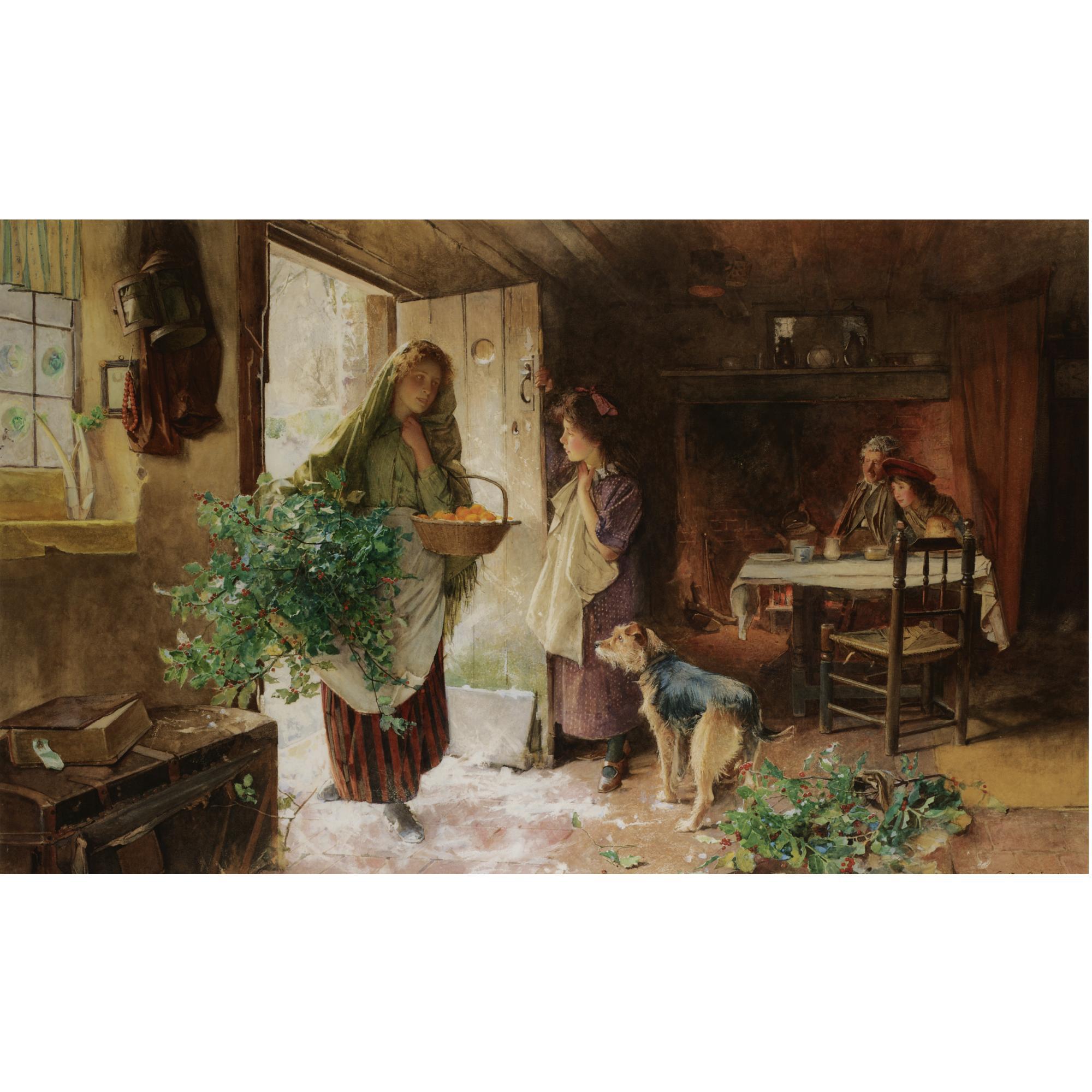 Carlton Alfred Smith R.I., R.B.A., R.O.I. - Christmas Eve