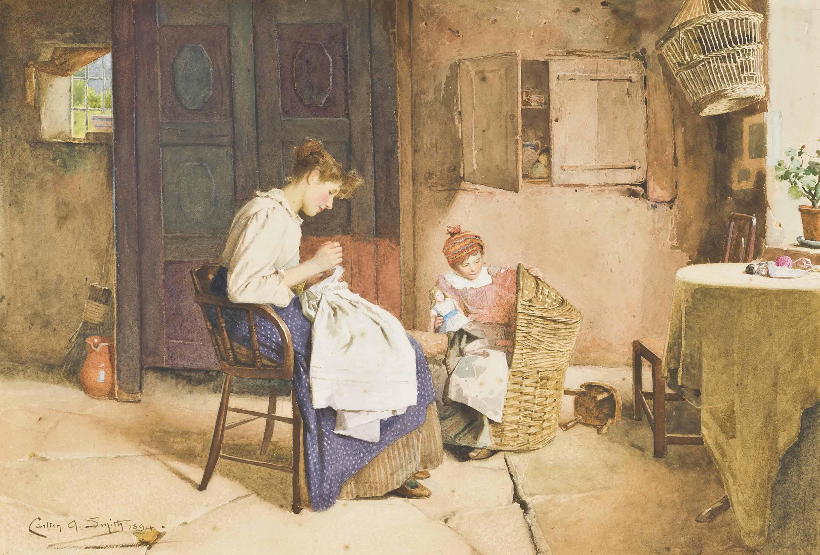 Carlton Alfred Smith, R.I. - The new baby