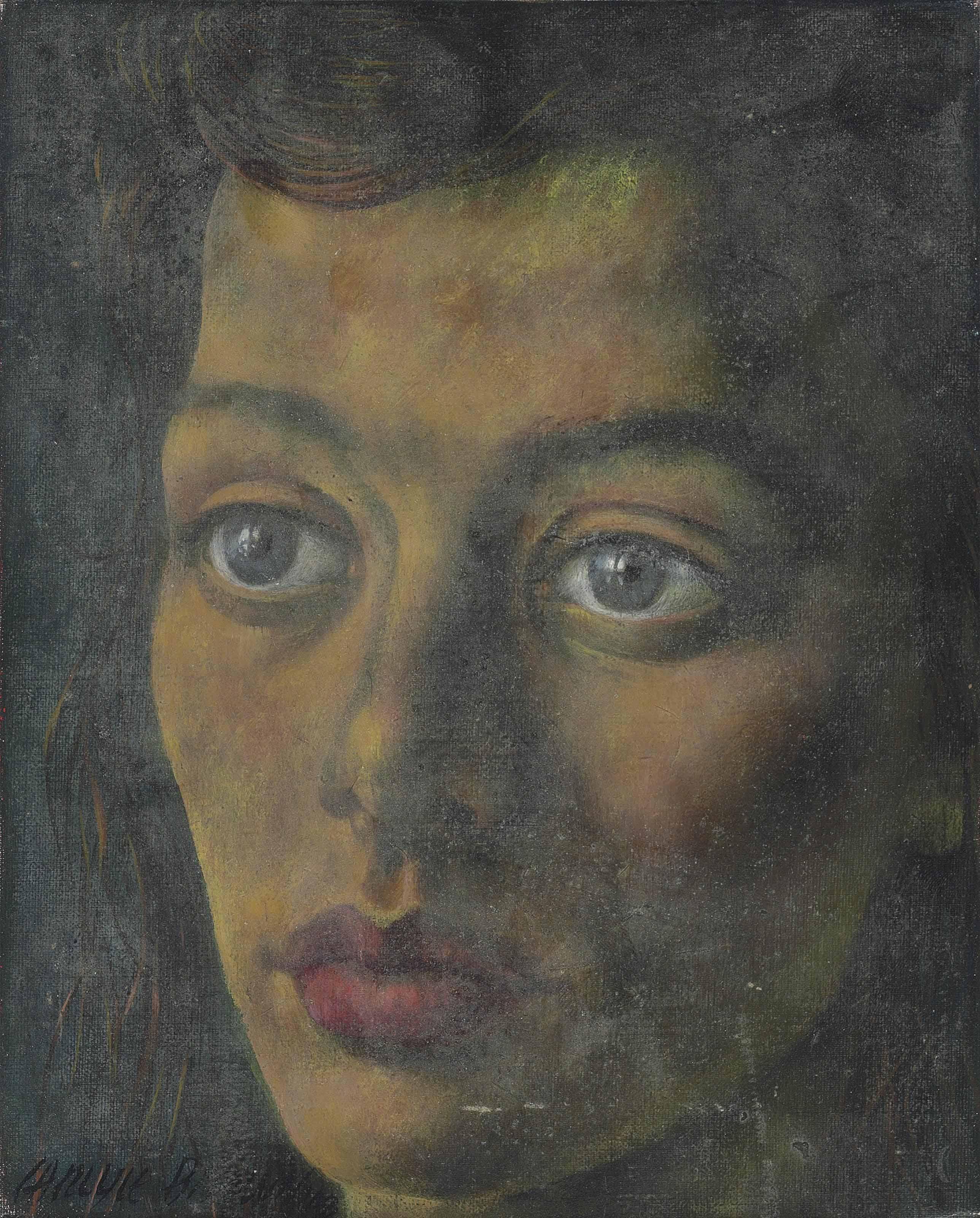 Carlyle Brown - Portrait of Margery (Mrs. Carlyle Brown)