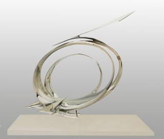 Carmelo Cappello - Particolare del monumento all\'aviazione di oggi e di domani