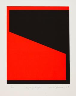 Carmen Herrera - Rojo y Negro (Red and Black)