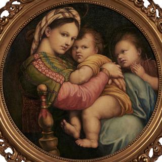 Carmine A. Carbone - Copy After Raphael\'s Madonna della Sedia