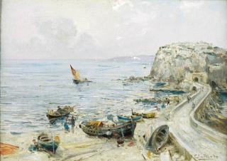 Carmine Ciardiello - Paesaggio costiero