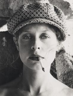 Carol Jerrems - [Judy Morris Smoking On The Set Of \