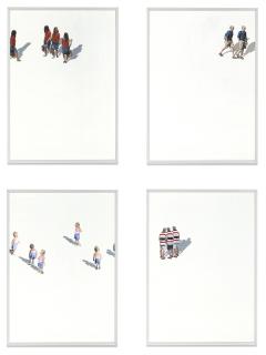 Carol K. Brown - Four works from the Encounters series