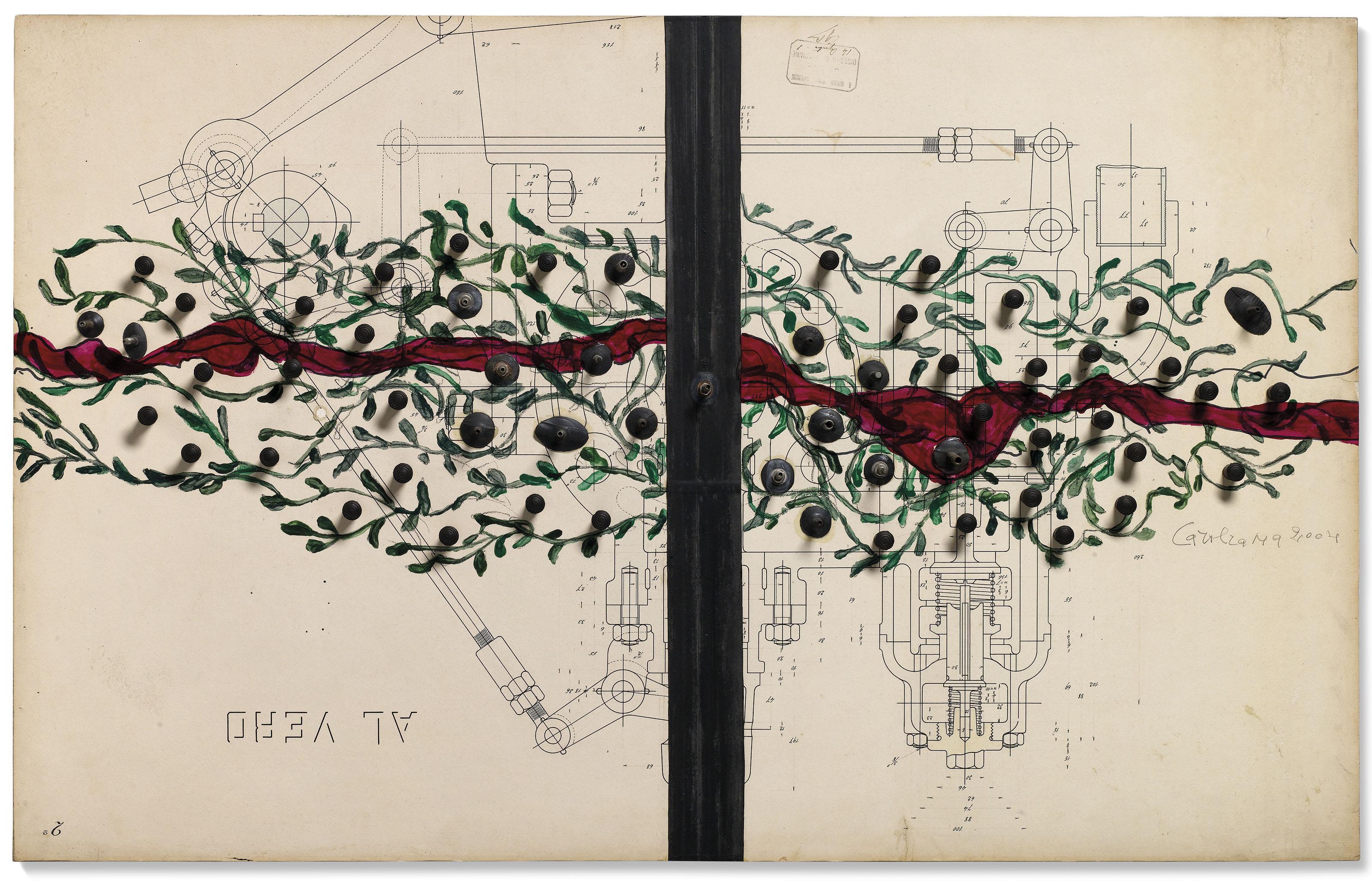 Carol Rama - Araldica Arabescata (Arabesque Heralding)