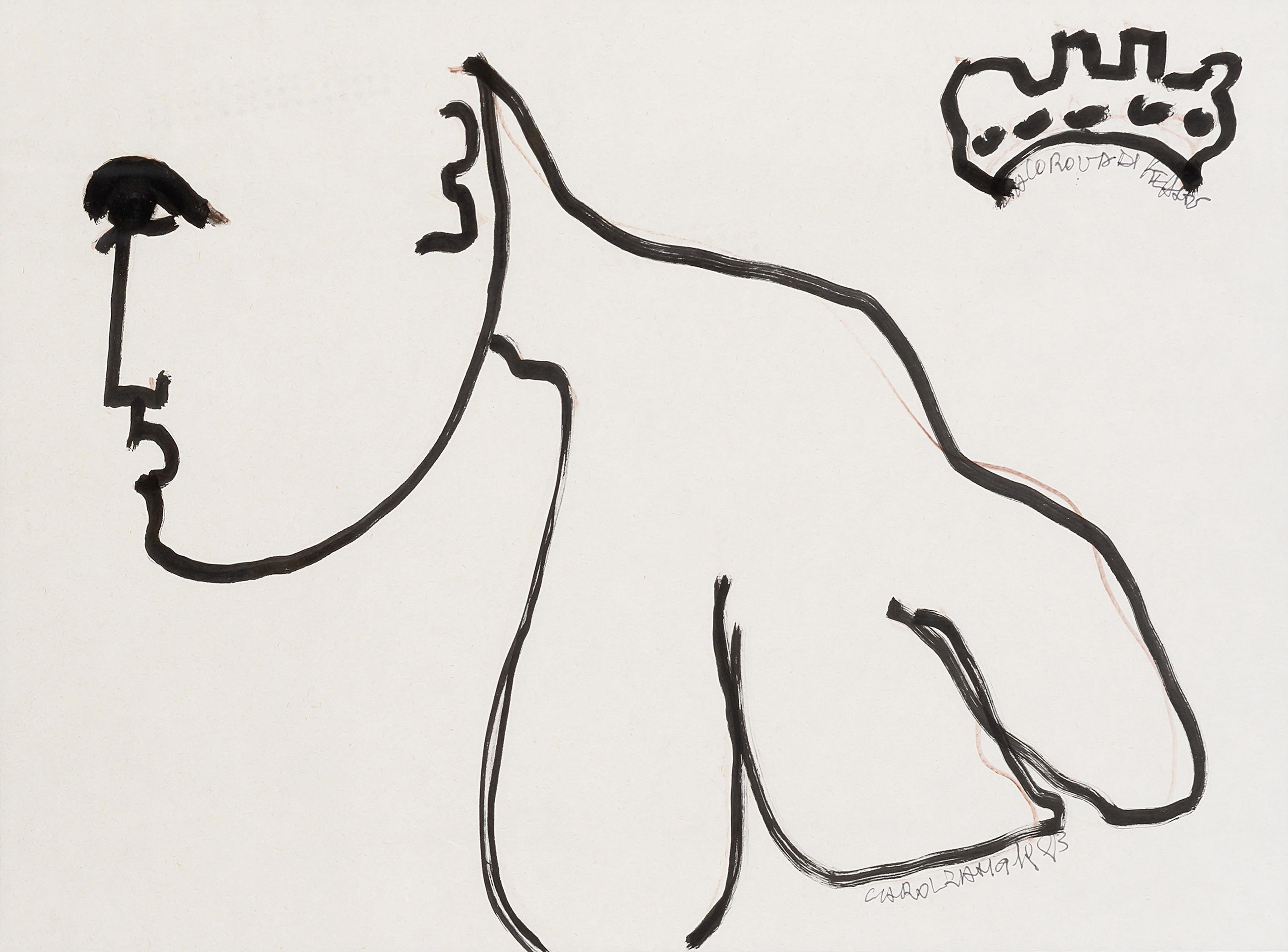 Carol Rama - La corona di Keaton