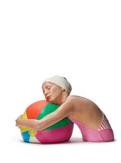 Carole A. Feuerman - Brooke With Beach Ball