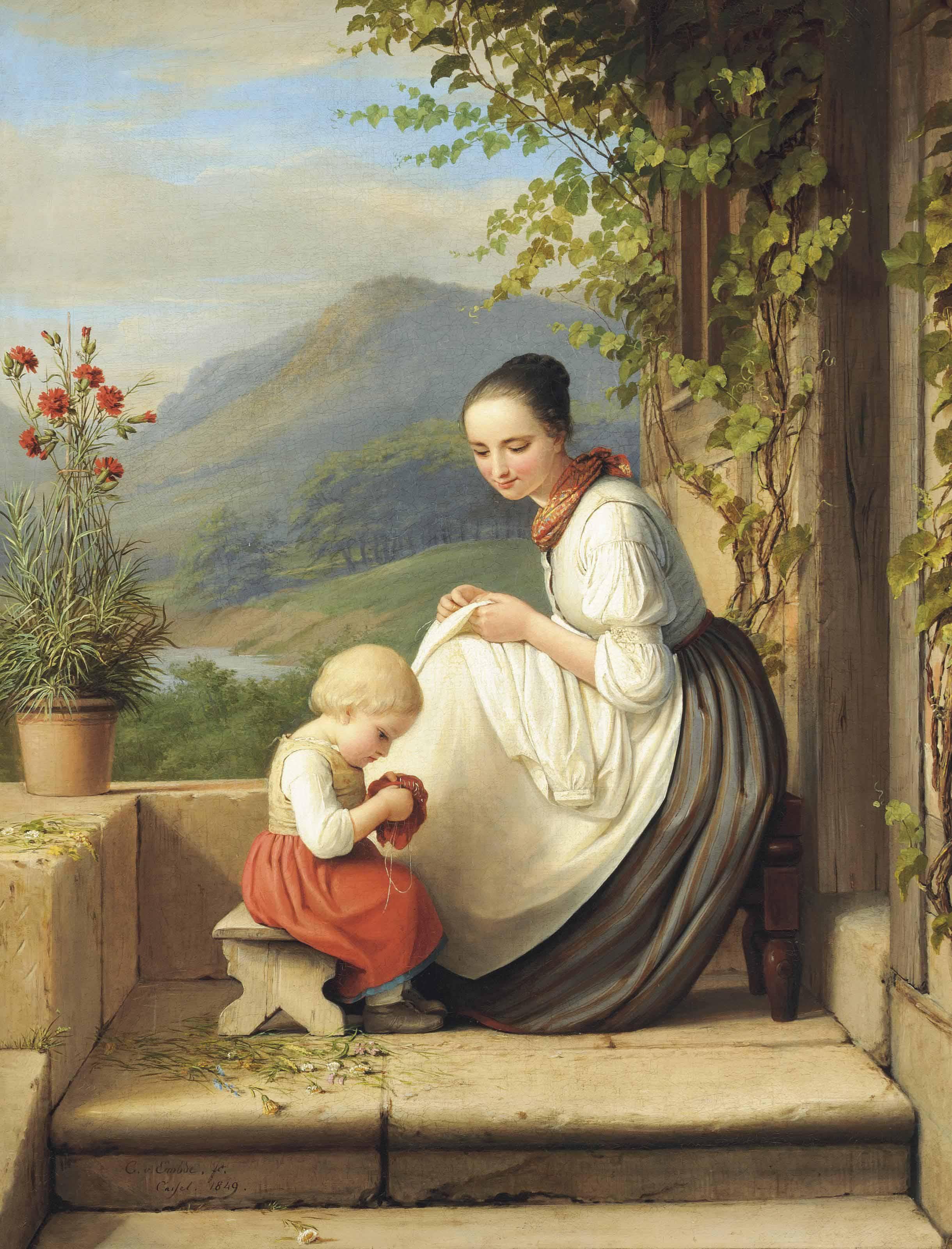 Caroline von der Embde - The Little Seamstress