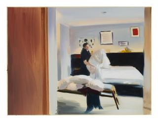 Caroline Walker - Study for Bedding, Room 44