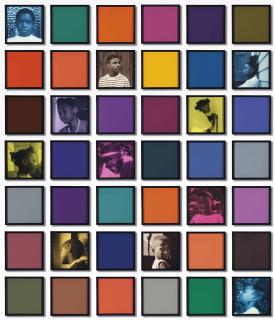 Carrie Mae Weems - Untitled (Colored People Grid)