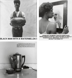 Carrie Mae Weems - Untitled from Aint Jokin\', 1986-1988