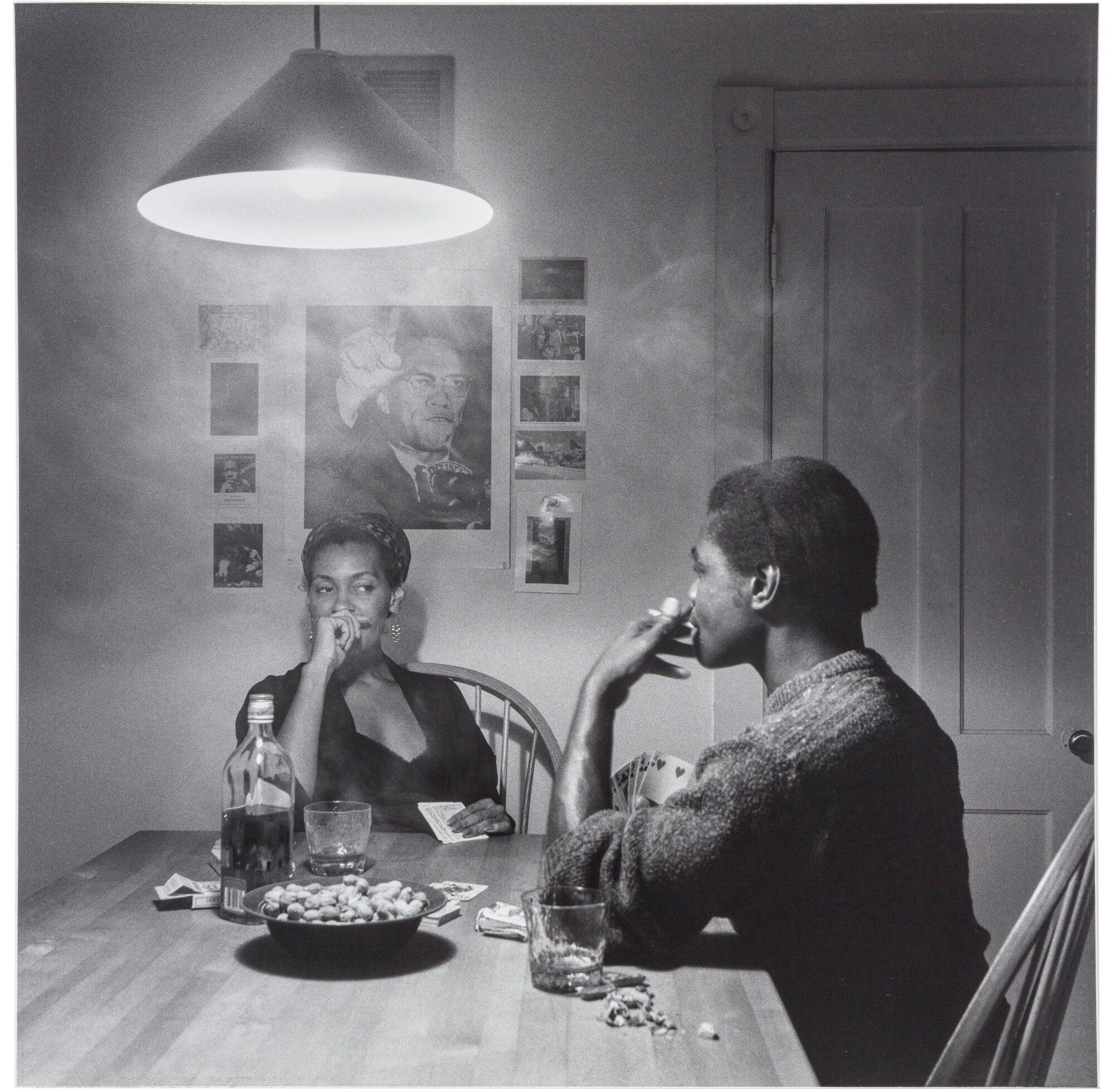 Carrie Mae Weems - Untitled (Man Smoking From The Kitchen Table Series)