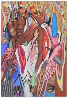 Carroll Dunham - Fourth Birch