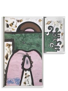Carroll Dunham - Garbage, Ratio (Shoulder)